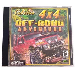 Cabela's 4x4 Off-Road Adventure PC Game Windows 95 98 ME Vintage Driving Sim